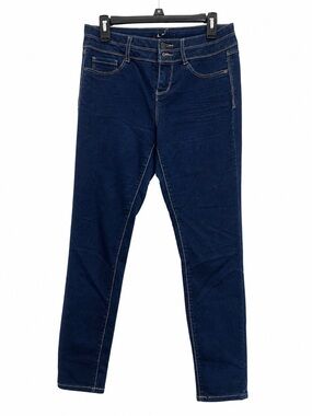 Women's Dark Blue Stretch Skinny Jeans